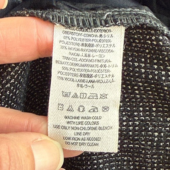 Free people pleated cuffed tapered cropped knit pants size 0 - Picture 9 of 11